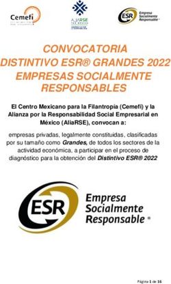 CONVOCATORIA DISTINTIVO ESR GRANDES 2022 EMPRESAS SOCIALMENTE RESPONSABLES - Cemefi