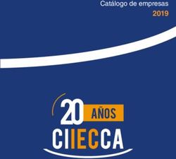 Catálogo de empresas 2019 - CIIECCA
