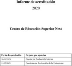 Informe de acreditaci&oacute;n - 2020 Centro de Educaci&oacute;n Superior Next - CES Next