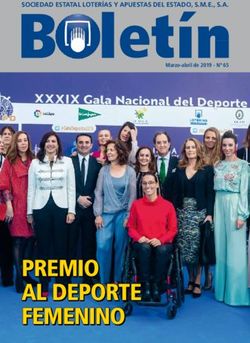 PREMIO AL DEPORTE - SOCIEDAD ESTATAL LOTER&Iacute;AS Y APUESTAS DEL ESTADO, S.M.E., S.A - Loter&iacute;as y apuestas