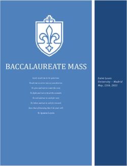 BACCALAUREATE MASS - Saint Louis University