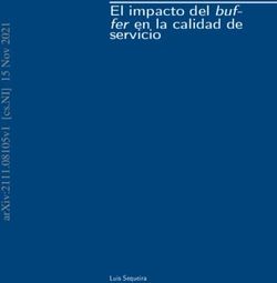 El impacto del buf- fer en la calidad de servicio - Luis Sequeira - arXiv