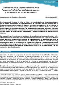 Evaluaci&oacute;n de la Implementaci&oacute;n de la Reforma de Salud en el Sistema Isapres y su Impacto en los Beneficiarios