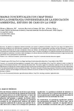 MAPAS CONCEPTUALES CON CMAP TOOLS EN LA ENSE&Ntilde;ANZA UNIVERSITARIA DE LA EDUCACI&Oacute;N AMBIENTAL. ESTUDIO DE CASO EN LA UNED1