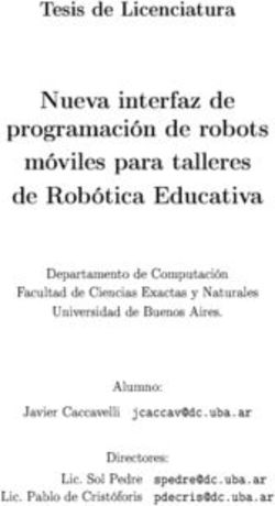 Nueva interfaz de programación de robots móviles para talleres de Robótica Educativa