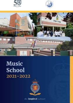 Music School 2021-2022 - Kings College Soto