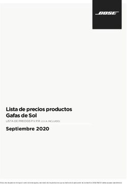 Lista de precios productos Gafas de Sol - Gaplasa