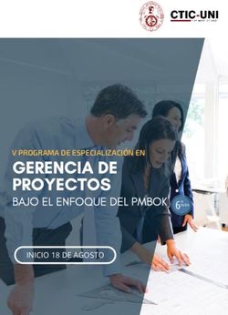 INICIO 18 DE AGOSTO - V PROGRAMA DE ESPECIALIZACIÓN EN K 6ta - CTIC-UNI