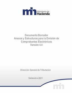 Documento Borrador Anexos y Estructuras para la Emision de Comprobantes Electr&oacute;nicos Versi&oacute;n 4.4 - Direcci&oacute;n General de Tributaci&oacute;n Setiembre 2021 ...
