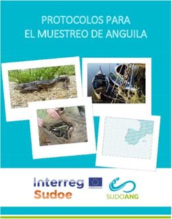 PROTOCOLOS PARA EL MUESTREO DE ANGUILA - Sudoang