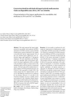 Caracterizaci&oacute;n de las solicitudes de importaci&oacute;n de medicamentos vitales no disponibles a&ntilde;os 2016 y 2017 en Colombia