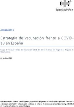Estrategia de vacunación frente a COVID- 19 en España - Rioja Salud