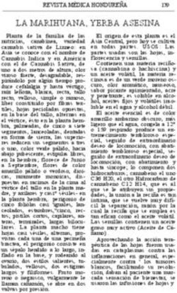 LA MARIHUANA, YERBA ASESINA