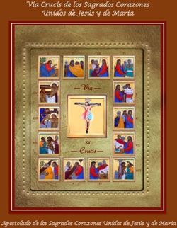 Vía Crucis de los Sagrados Corazones Unidos de Jesús y de María -