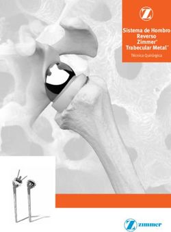 Sistema de Hombro Reverso Zimmer Trabecular Metal - T&eacute;cnica Quir&uacute;rgica