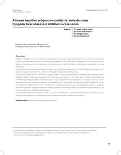 Absceso hep&aacute;tico pi&oacute;geno en pediatr&iacute;a: serie de casos. Pyogenic liver abscess in children: a case series - fi-admin