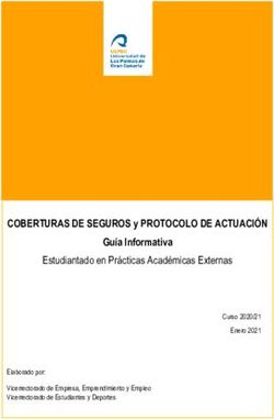 COBERTURAS DE SEGUROS y PROTOCOLO DE ACTUACIÓN - Guía Informativa Estudiantado en Prácticas Académicas Externas - ULPGC