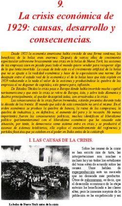 La crisis econ&oacute;mica de 1929: causas, desarrollo