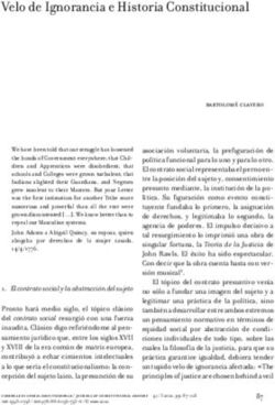 Velo de Ignorancia e Historia Constitucional - Bartolom&eacute; ...