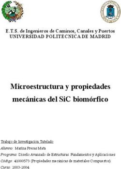 MICROESTRUCTURA Y PROPIEDADES MECÁNICAS DEL SIC BIOMÓRFICO