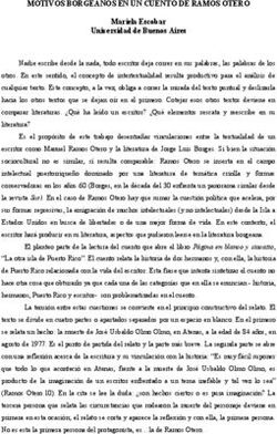 MOTIVOS BORGEANOS EN UN CUENTO DE RAMOS OTERO