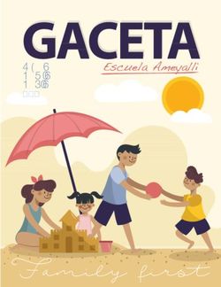 Family first - MAYO JUNIO JULIO 2019 - Escuela Ameyalli