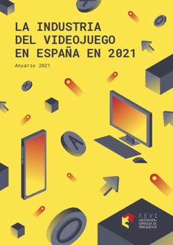 LA INDUSTRIA DEL VIDEOJUEGO EN ESPAÑA EN 2021 - Anuario 2021