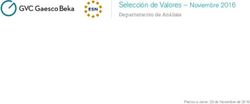 Selecci&oacute;n de Valores - Noviembre 2016 - Departamento de An&aacute;lisis - Forcada Consultors