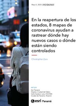En la reapertura de los estados, 8 mapas de coronavirus ayudan a rastrear d&oacute;nde hay nuevos casos o d&oacute;nde est&aacute;n siendo controlados - Christopher ...