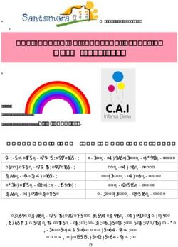 Curso 2019/2020 PREINSCRIPCI&Oacute;N ESCUELAS INFANTILES - Ayuntamiento de Santomera