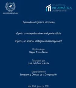 ESports, an artificial intelligence-based approach