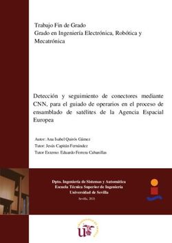 Trabajo Fin de Grado Grado en Ingenier&iacute;a Electr&oacute;nica, Rob&oacute;tica y Mecatr&oacute;nica Detecci&oacute;n y seguimiento de conectores mediante CNN, para el guiado de ...