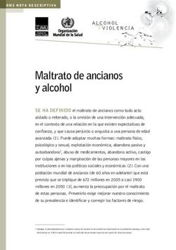 Maltrato de ancianos y alcohol