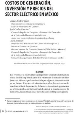 COSTOS DE GENERACI&Oacute;N, INVERSI&Oacute;N Y PRECIOS DEL SECTOR EL&Eacute;CTRICO EN M&Eacute;XICO - Revistas UNAM