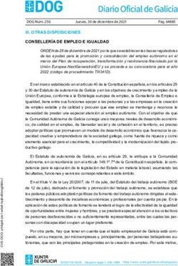 III. OTRAS DISPOSICIONES CONSELLERÍA DE EMPLEO E IGUALDAD - APEHL