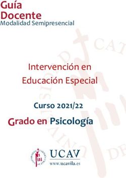 Guía Docente Modalidad Semipresencial - Grado en Psicología - UCAV