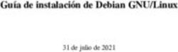 Guía de instalación de Debian GNU/Linux - 31 de julio de 2021