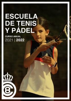 ESCUELA DE TENIS Y PÁDEL - 2021 | 2022 CURSO ANUAL - Reial Club de Tennis ...