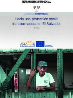 Hacia una protecci&oacute;n social transformadora en El Salvador - N&ordm; 66 HERRAMIENTAS EUROSOCIAL