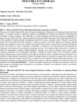 DESCUBRA ECUADOR 2021 - Giratur