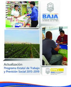 ACTUALIZACIÓN PROGRAMA ESTATAL DE TRABAJO Y PREVISIÓN SOCIAL 2015-2019