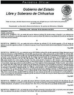 Gobierno del Estado Libre y Soberano de Chihuahua