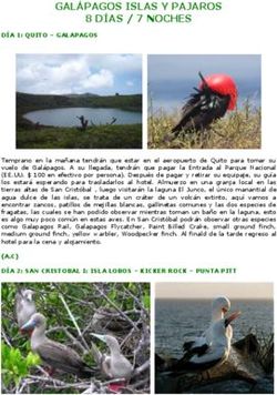 GAL&Aacute;PAGOS ISLAS Y PAJAROS 8 D&Iacute;AS / 7 NOCHES
