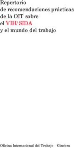 Repertorio de recomendaciones prácticas de la OIT sobre el VIH/SIDA y el mundo del trabajo - Oficina Internacional del Trabajo Ginebra