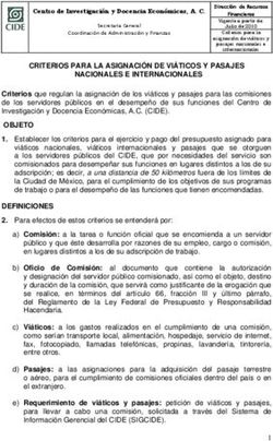 CRITERIOS PARA LA ASIGNACI&Oacute;N DE VI&Aacute;TICOS Y PASAJES NACIONALES E INTERNACIONALES
