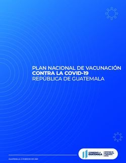 PLAN NACIONAL DE VACUNACI&Oacute;N CONTRA LA COVID-19 REP&Uacute;BLICA DE GUATEMALA - OISS