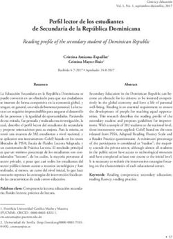 Perfil lector de los estudiantes de Secundaria de la Rep&uacute;blica Dominicana