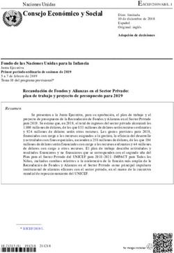 Consejo Económico y Social - Naciones Unidas - Unicef