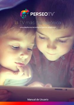 Manual de Usuario - una plataforma tecnol&oacute;gica que se adapta a ti