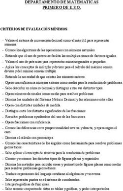 DEPARTAMENTO DE MATEMATICAS PRIMERO DE E.S.O.